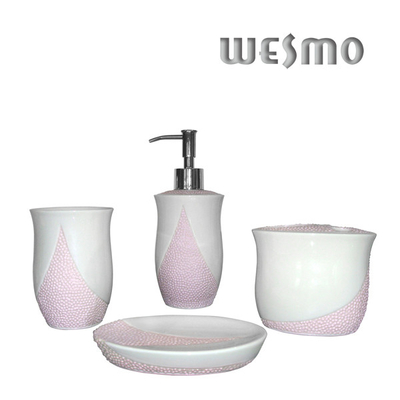 WBC0488B Top - Grade Porcelain Bathroom Accessory Sets, 4 Piece